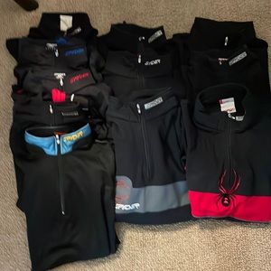 Spyder log sleeve top